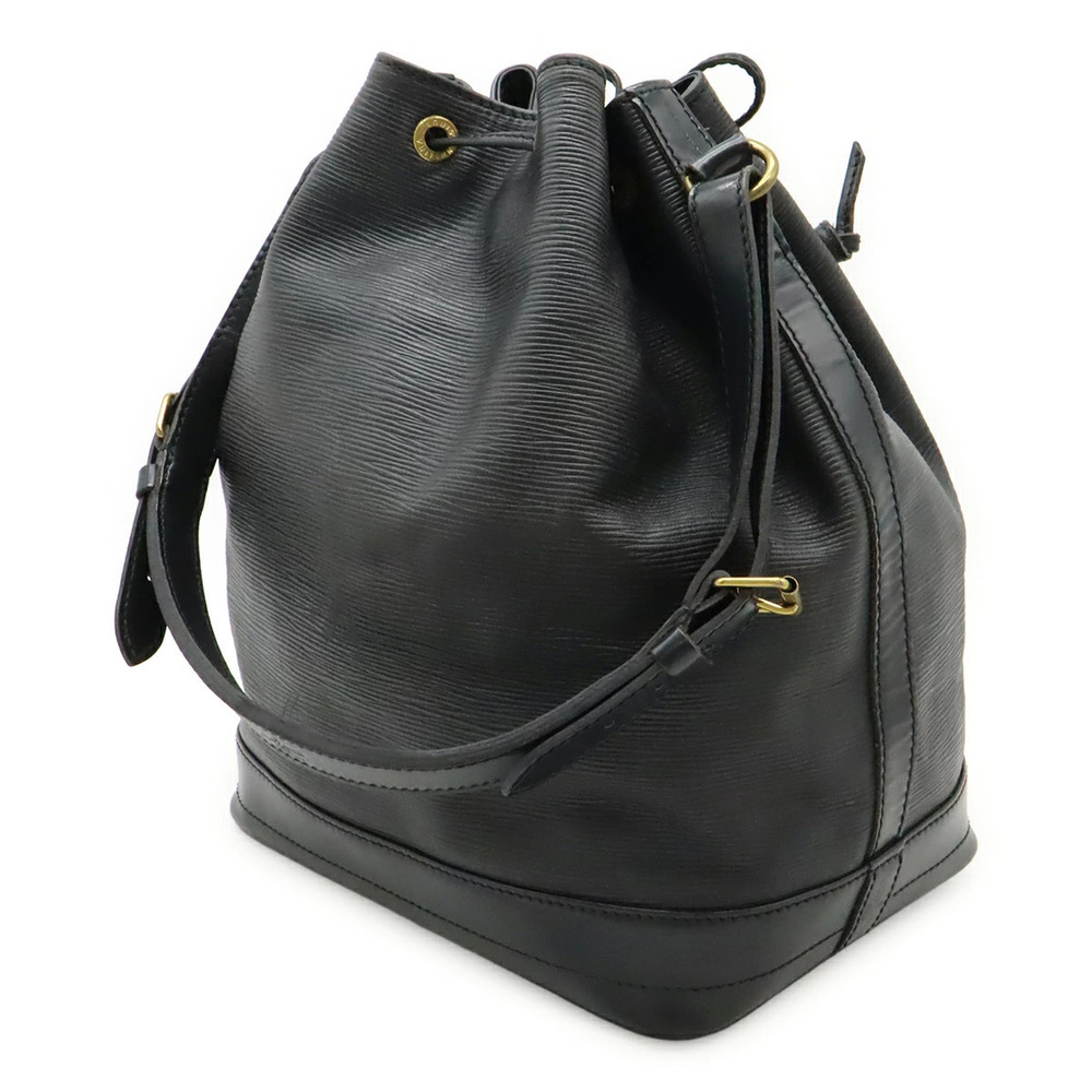 Louis Vuitton Semi Shoulder Epi Hobo Black Noir Bag Drawstring Shoulder Noe